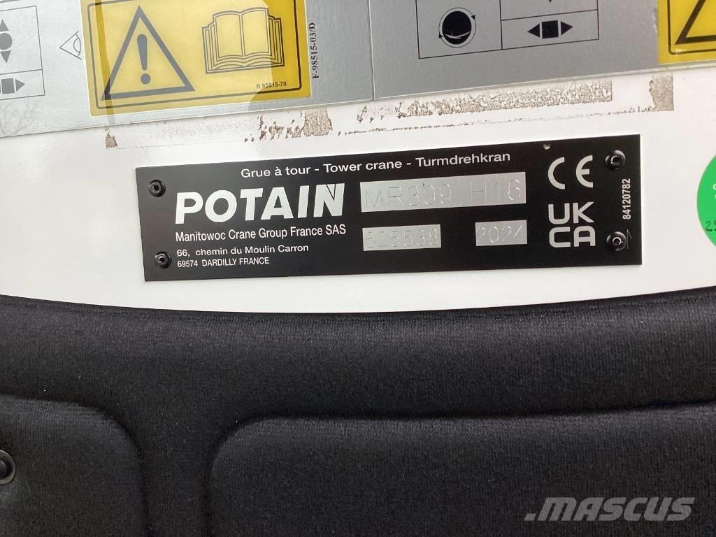 Potain MR309-H16 Stavebné žeriavy