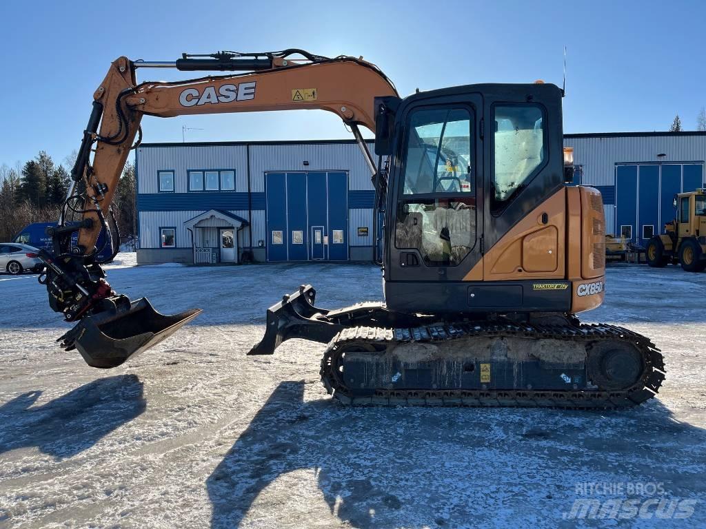 CASE CX 85 D SR Midi rýpadlá 7 t - 12 t