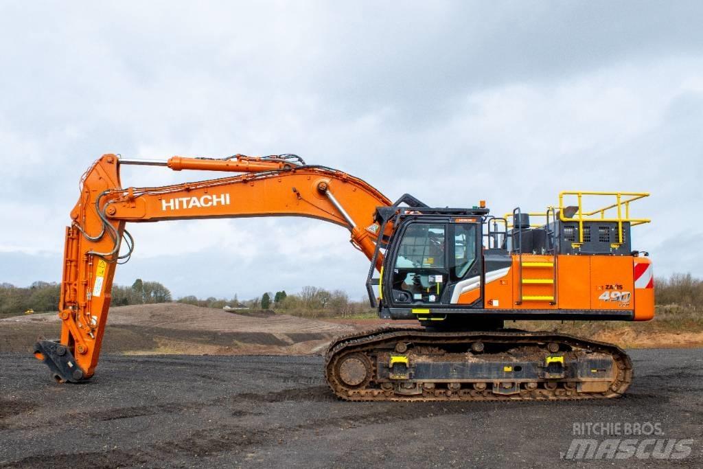 Hitachi ZX490LCH-7 Pásové rýpadlá