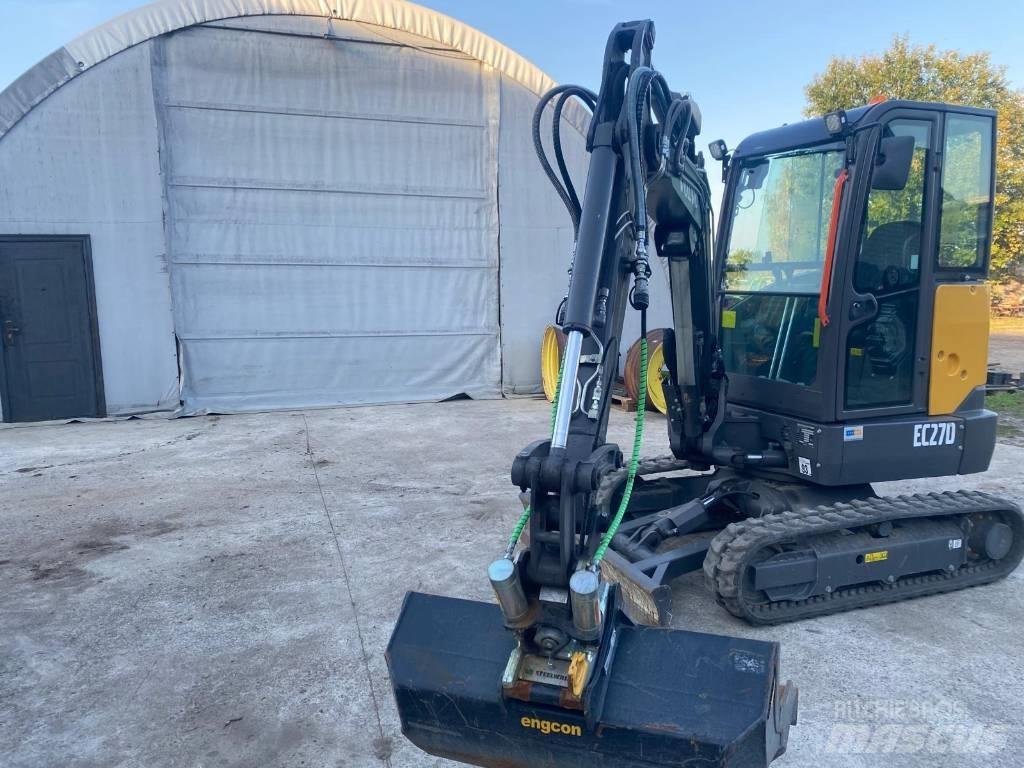 Volvo EC 27 D Mini rýpadlá < 7t