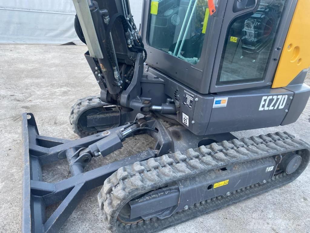 Volvo EC 27 D Mini rýpadlá < 7t