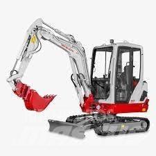 Takeuchi TB225 Mini rýpadlá < 7t