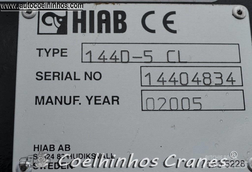 Hiab 144 XS / D5-CL Nakladacie žeriavy