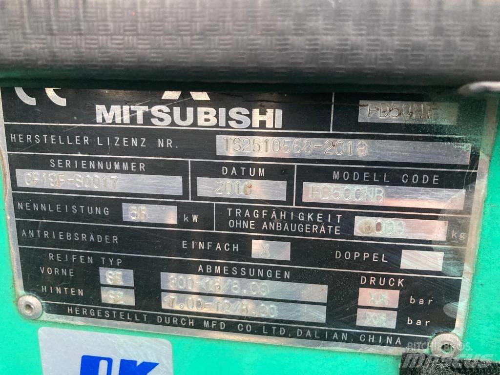 Mitsubishi FD50NT Dieselové vozíky