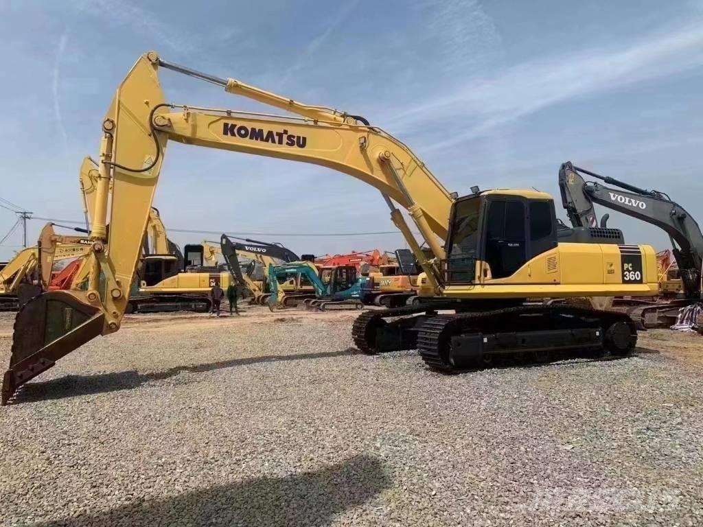 Komatsu pc 360 Pásové rýpadlá