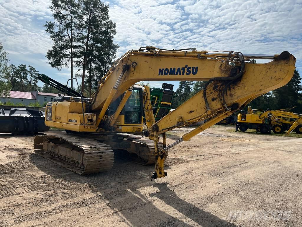 Komatsu PC 210 LC-8 Pásové rýpadlá
