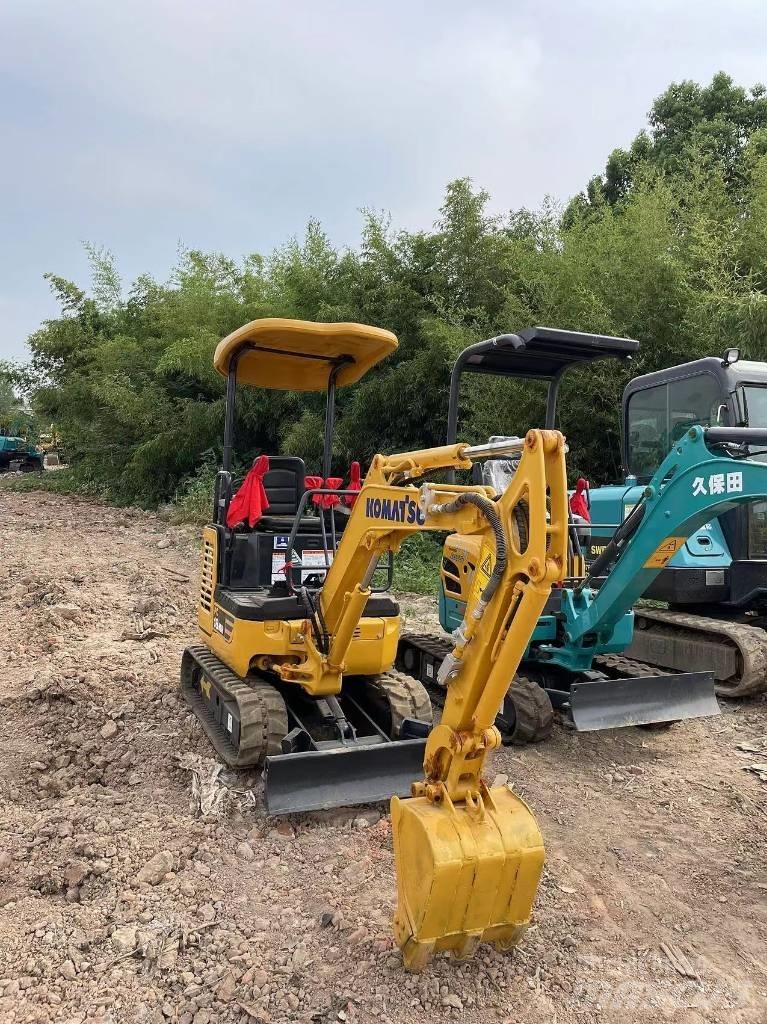 Komatsu PC18 Pásové rýpadlá