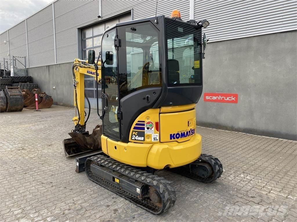Komatsu PC24MR-5 Kolesové rýpadlá