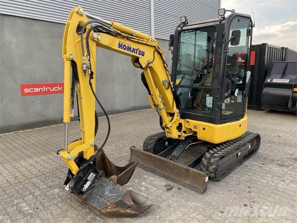 Komatsu PC24MR-5 Kolesové rýpadlá