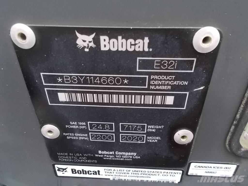 Bobcat E32i Mini rýpadlá < 7t