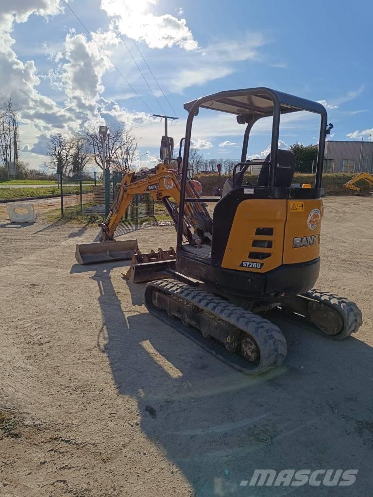 Sany SY 26 U Mini rýpadlá < 7t