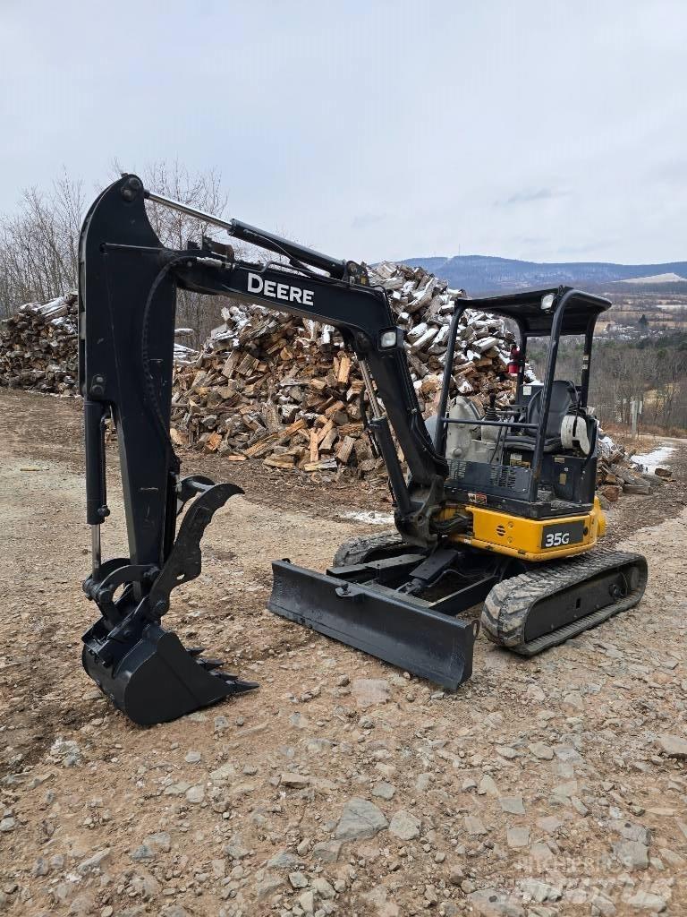 DEERE 35G Mini rýpadlá < 7t