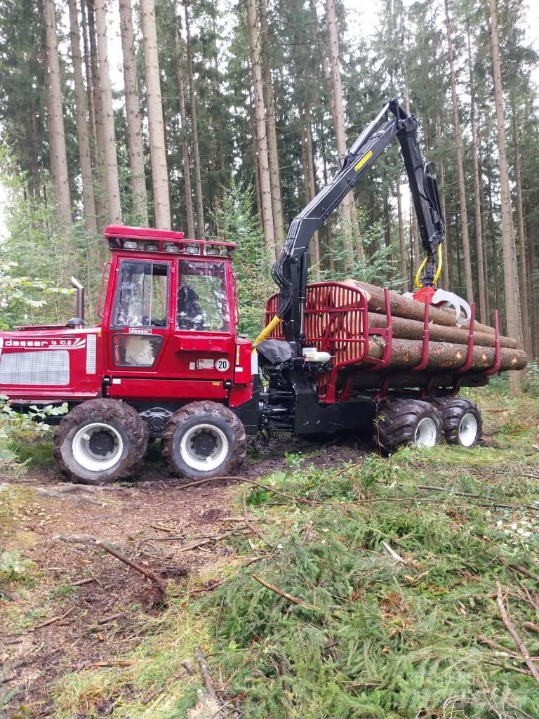 Dasser 10.8 TS10.8 Lesné traktory