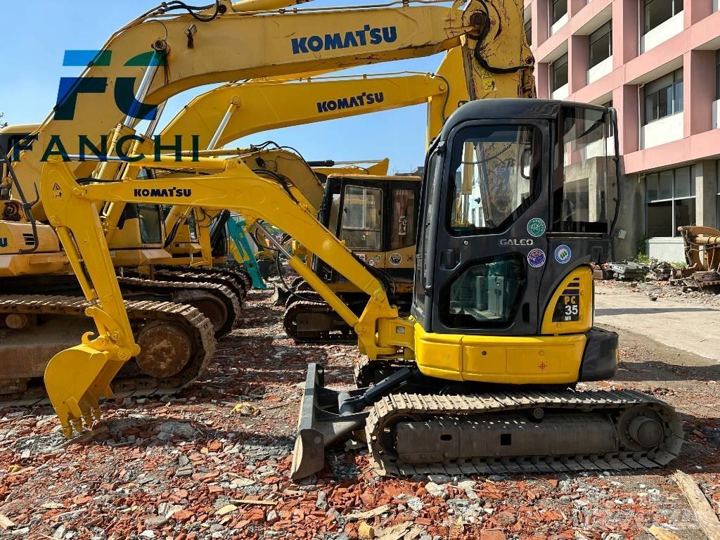 Komatsu PC 35 MR Mini rýpadlá < 7t