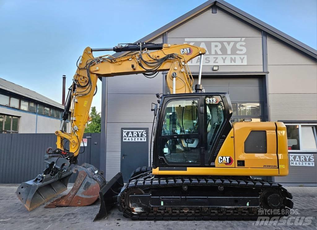 CAT 313 Pásové rýpadlá