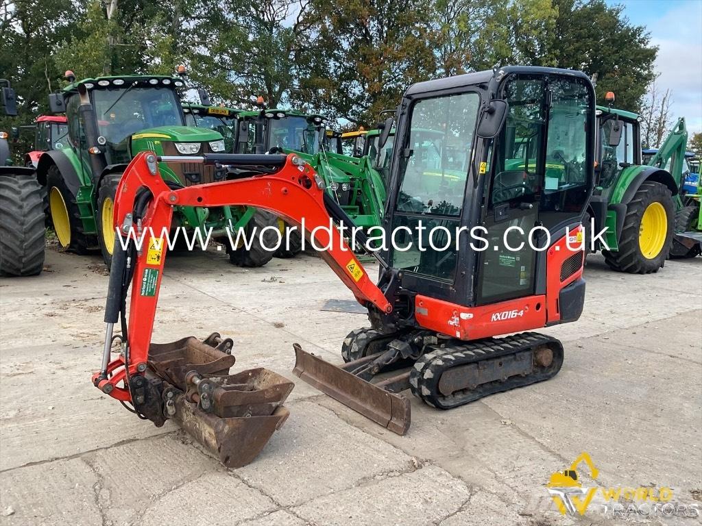 Kubota KX 016-4 Mini rýpadlá < 7t