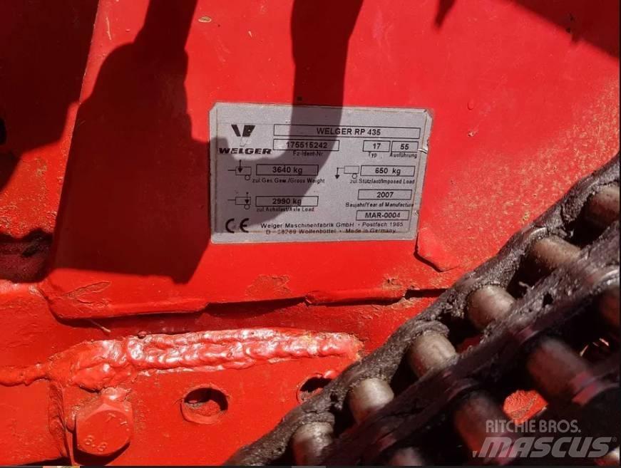 Lely RP 435 Lisy na okrúhle balíky