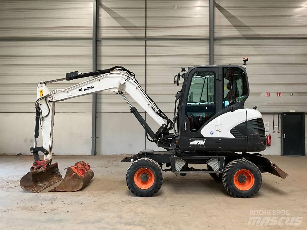 Bobcat E 57 W Kolesové rýpadlá