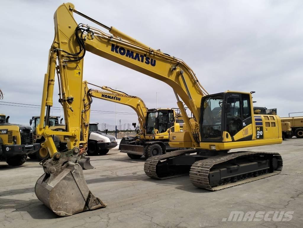Komatsu PC 210 LC-11 Pásové rýpadlá