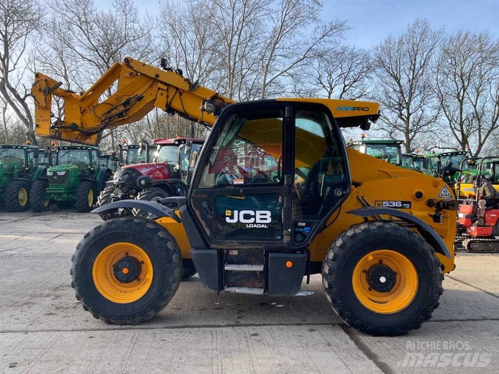 JCB 536-70 AGRI PRO Teleskopické nakladače pre poľnohospodárstvo