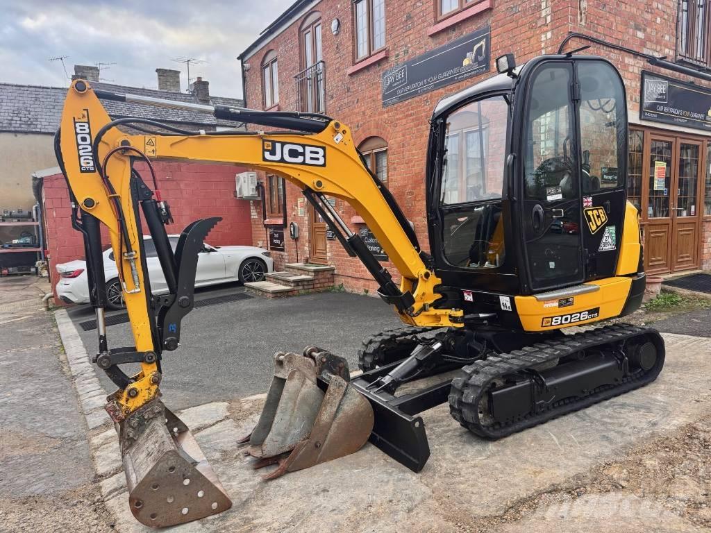 JCB 8026 CTS Mini rýpadlá < 7t