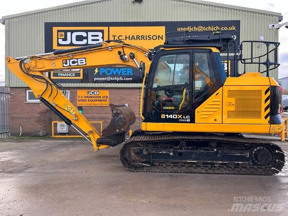 JCB 140X Pásové rýpadlá