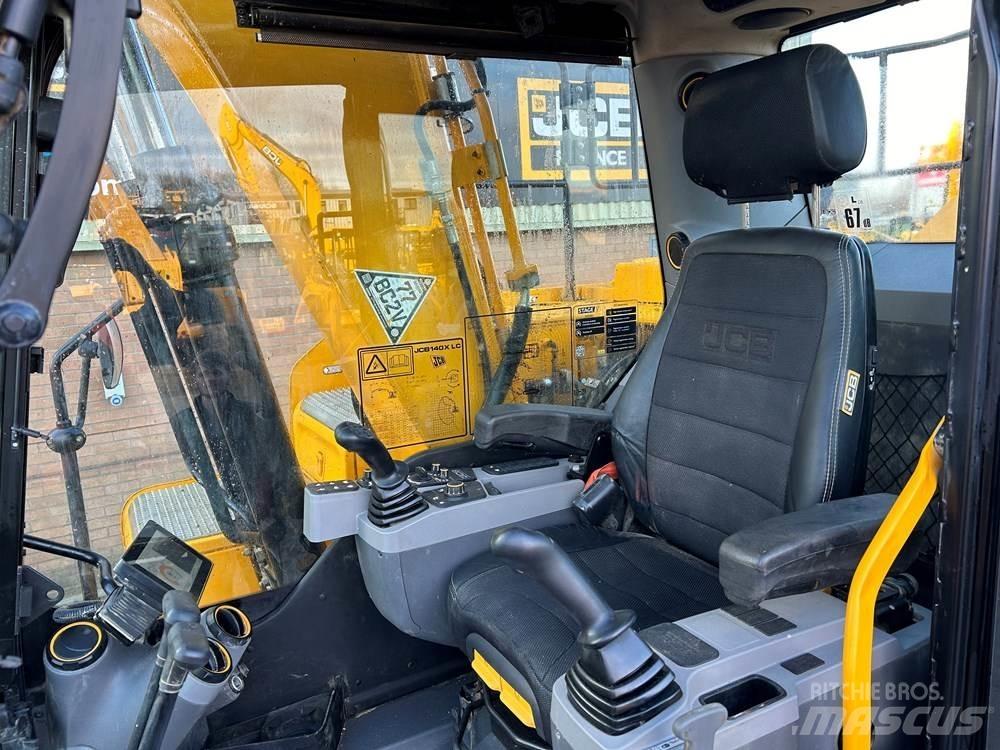 JCB 140X Pásové rýpadlá
