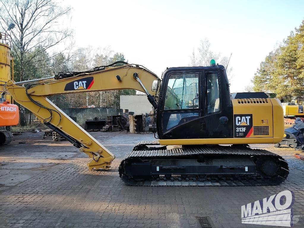CAT 313 Pásové rýpadlá