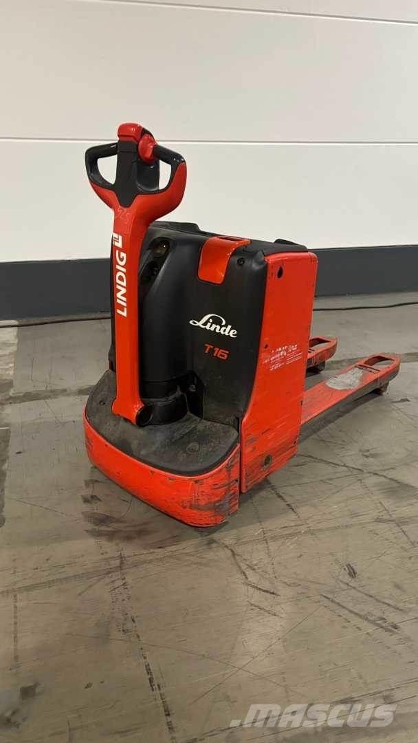 Linde T16 Ručne vedené vysokozdvižné vozíky