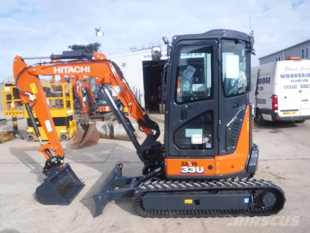 Hitachi ZX 33 U-6 Mini rýpadlá < 7t