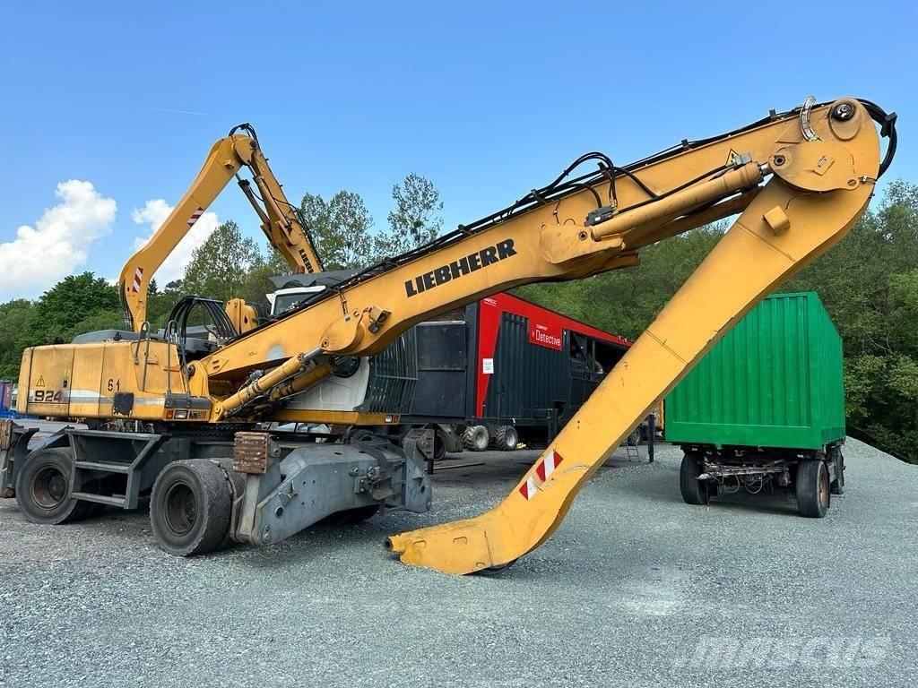 Liebherr A 924C-HD Kolesové rýpadlá
