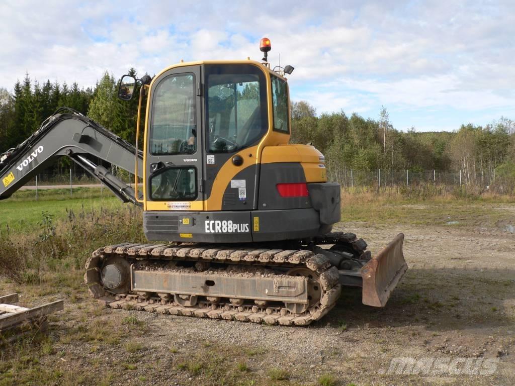 Volvo ECR 88 PLUS Midi rýpadlá 7 t - 12 t