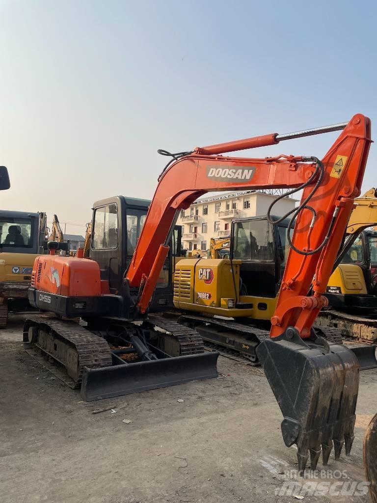Doosan DH 55 Mini rýpadlá < 7t