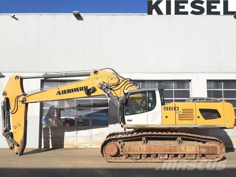 Liebherr R 960 SME Pásové rýpadlá