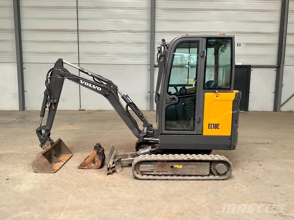 Volvo EC 18 E Mini rýpadlá < 7t