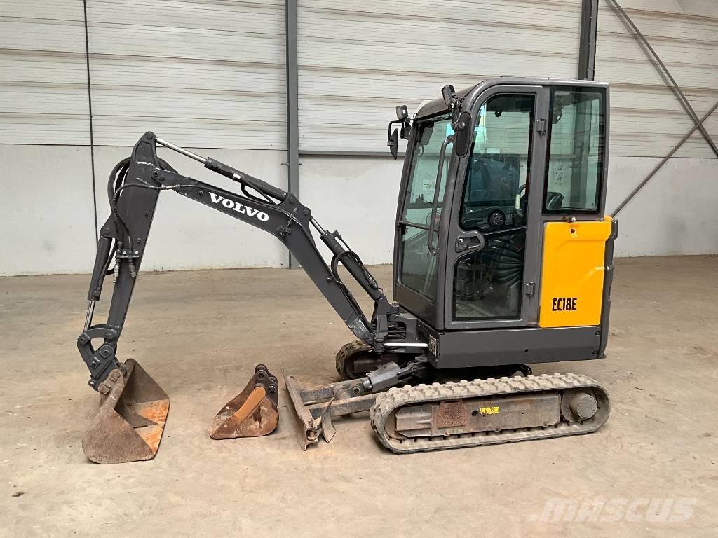 Volvo EC 18 E Mini rýpadlá < 7t