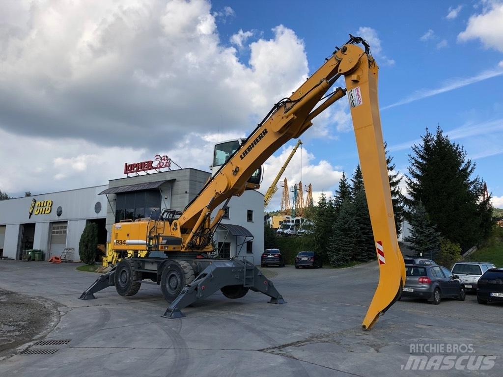 Liebherr A 934 C HD Stroje pre manipuláciu s odpadom