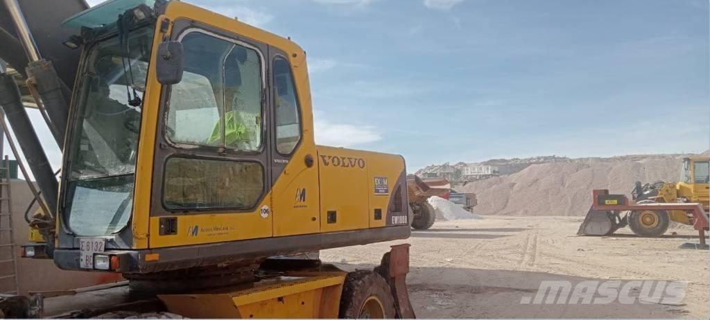 Volvo 180 Giratoria Kolesové rýpadlá