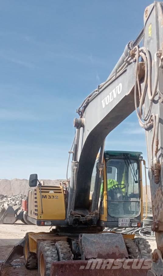 Volvo 180 Giratoria Kolesové rýpadlá