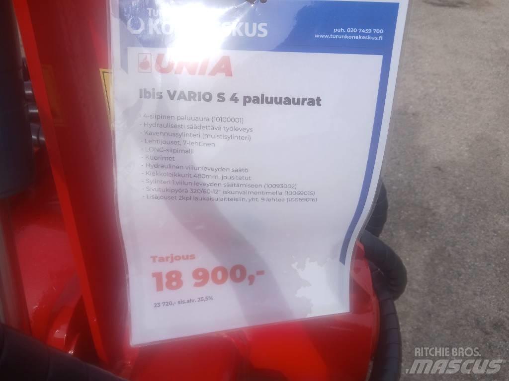 Unia Vario 4S Dvojstranné pluhy