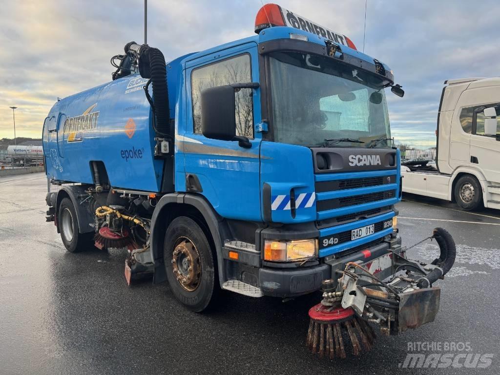 Scania P94DB Smetiarske vozidlá