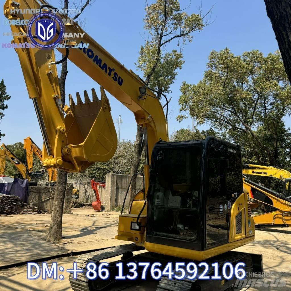 Komatsu Komatsu PC70 Pásové rýpadlá