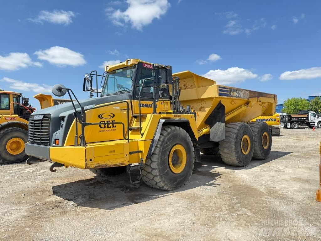 Komatsu HM400-5 Kĺbové nákladné autá