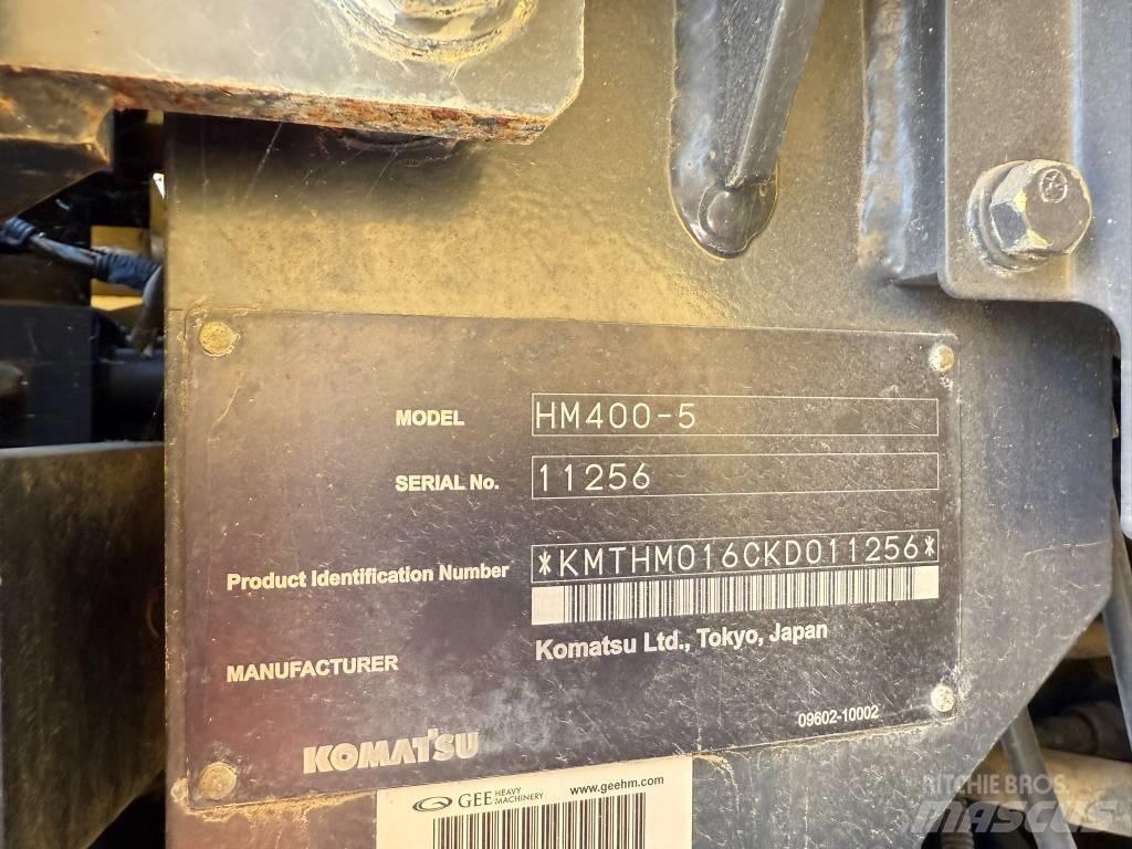 Komatsu HM400-5 Kĺbové nákladné autá
