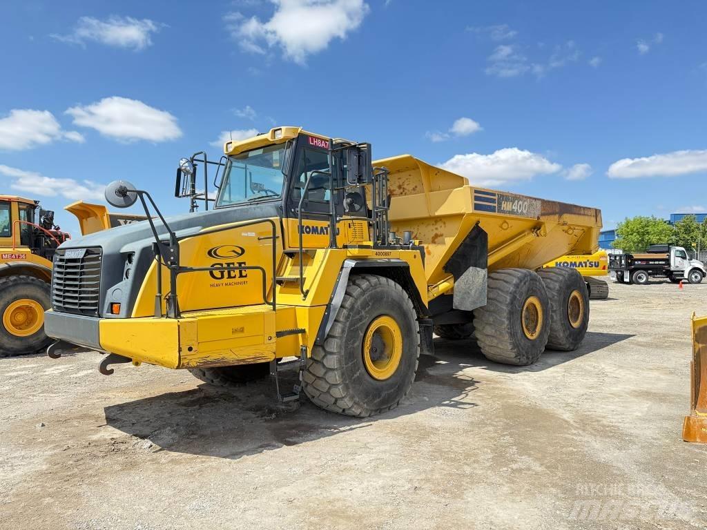 Komatsu HM400-5 Kĺbové nákladné autá