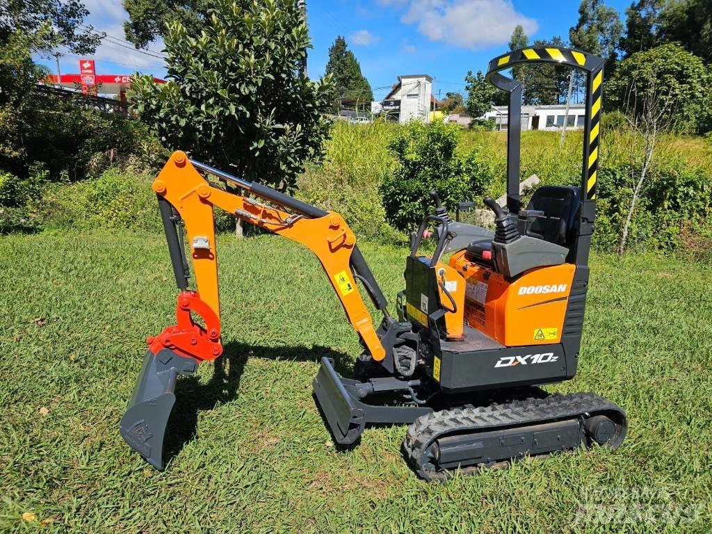 Doosan DX 10 Z Mini rýpadlá < 7t