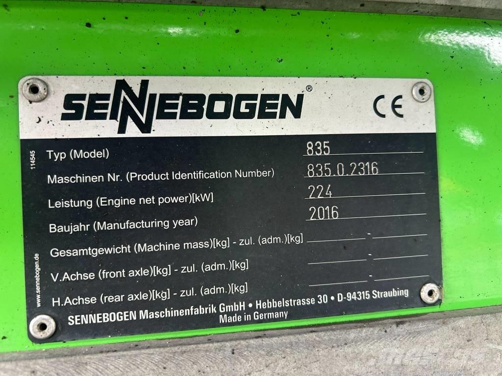 Sennebogen 835 M Stroje pre manipuláciu s odpadom