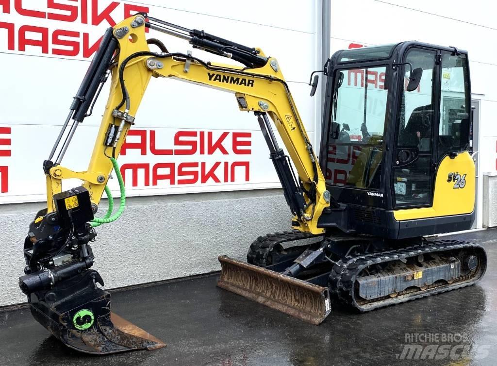 Yanmar SV 26 Mini rýpadlá < 7t