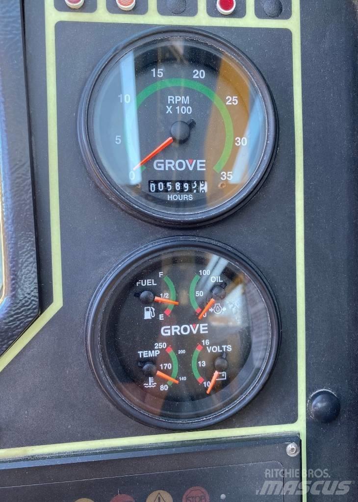 Grove TMS 760 E Autožeriavy, hydraulické ruky