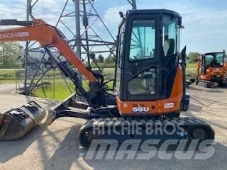 Hitachi ZX55U Mini rýpadlá < 7t